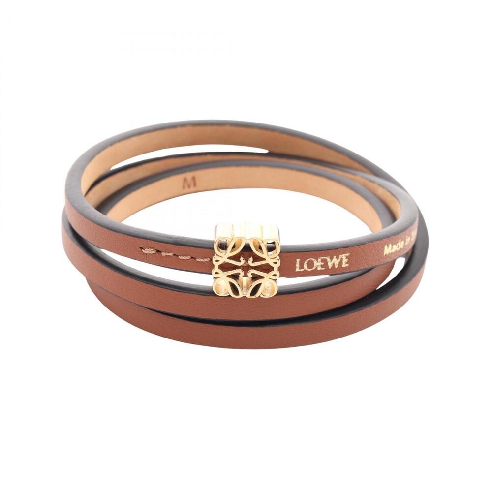 LOEWE Brown Leather Bracelet